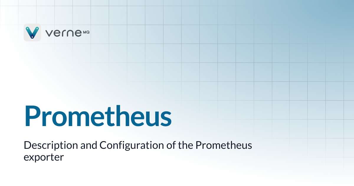 Prometheus | 1.12.3 | VerneMQ